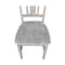 International Concepts San Remo Splatback Chair, Washed Gray Taupe 1C09-10 - alternate 3